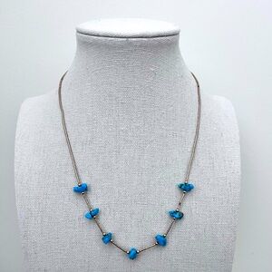 Vintage Turquoise Beaded Necklace